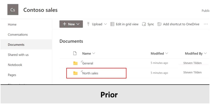 Pairing the channel and the corresponding SharePoint folder name in Microsoft Teams